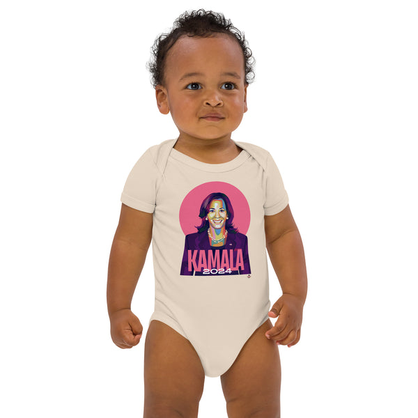 KAMALA 2024 Organic cotton baby bodysuit