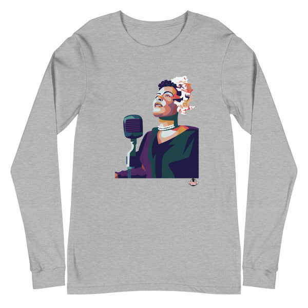 Billie Holiday Unisex Long Sleeve Tee