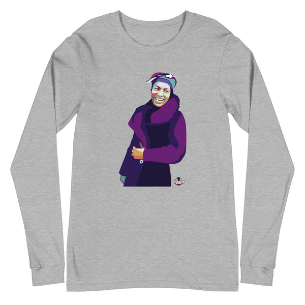 Zora Neale Hurston Unisex Long Sleeve Tee