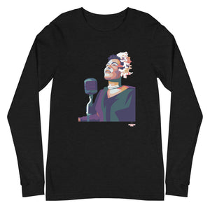 Billie Holiday Unisex Long Sleeve Tee