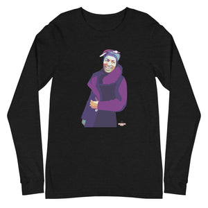 Zora Neale Hurston Unisex Long Sleeve Tee