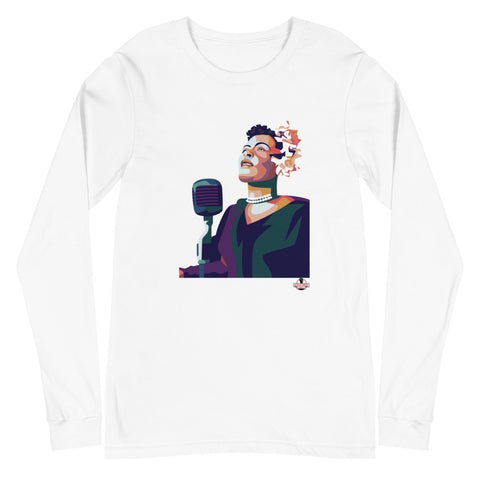 Billie Holiday Unisex Long Sleeve Tee