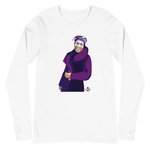 Zora Neale Hurston Unisex Long Sleeve Tee